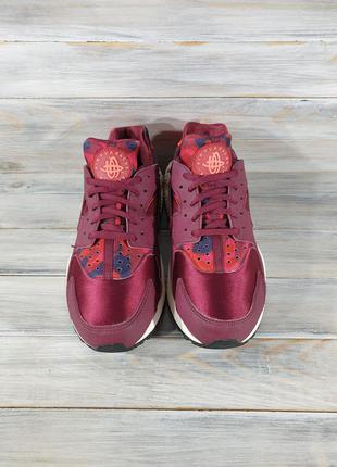 Nike air huarache run print "deep garnet" оригінальні кроси3 фото