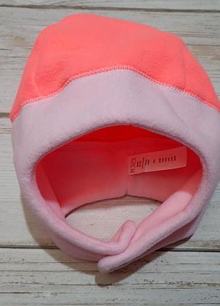 Флісова шапка з ліпучками  childrens place 6м-2р