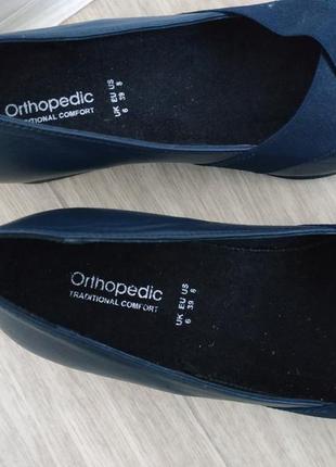 Кожаные туфли orthopedic комфорт р.398 фото