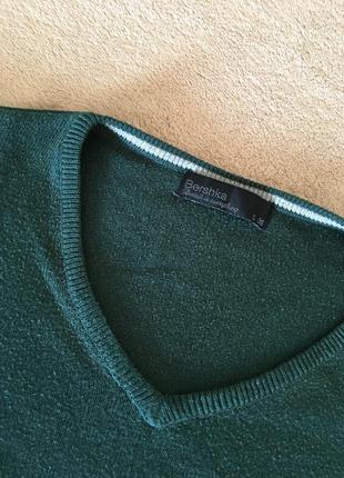 Джемпер чоловічий светр, кофта пуловер bershka s3 фото