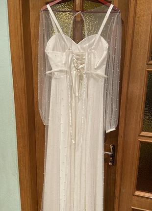 Свадебное платье (48-50 размер)2 фото