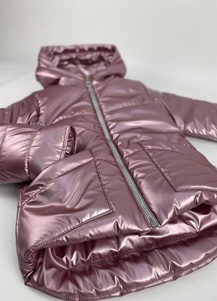 Куртка демісезонна на флісі подовжена