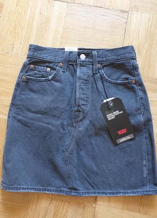 Джинсова спідниця levis