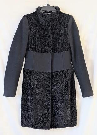 Чорне демісезонне пальто liu jo