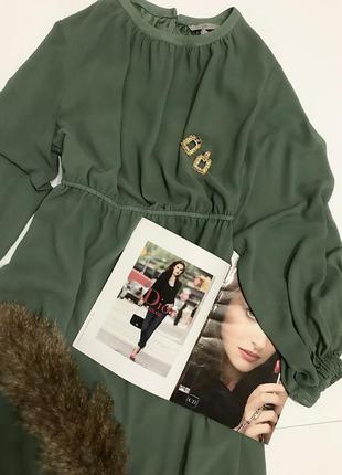 Нежное платье h&m , шифонове плаття
