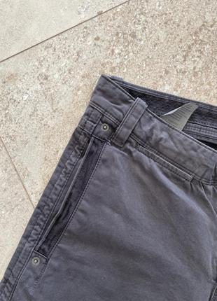 Штаны карго, мужские брюки с накладными карманами5 фото