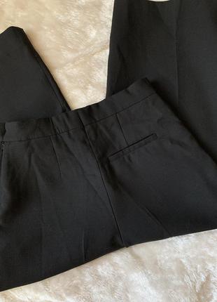 Широкие укорочённые  штаны из полушерсти7 фото