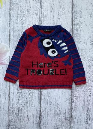 Крутая кофта свитер свитшот george 2-3года