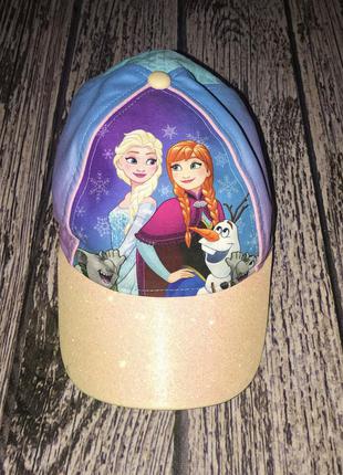 Фирменная кепка disney для девочки 3-6 лет, 50-52 см