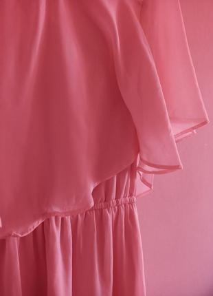 Нежно-розовое платье vero moda4 фото