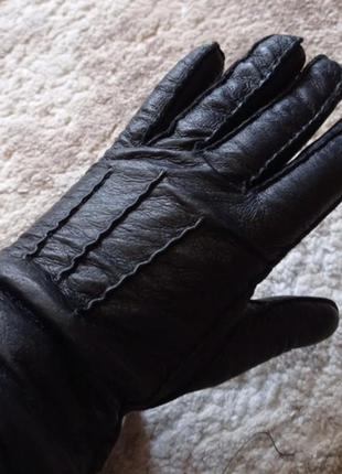 Женские кожаные перчатки4 фото