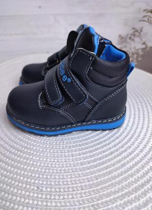 Фірмові зимові дитячі черевики на хлопчика6 фото