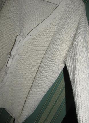 Овесрайз свитер от asos шнуровка нюд6 фото