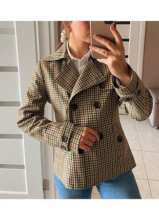 Короткий тренч пальто topshop