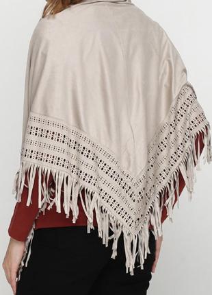 Стильна накидка хустку з искуст. замші esmara