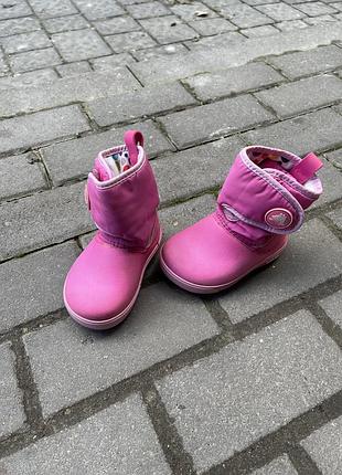 Сапожки crocs Ремешки оригинал с6