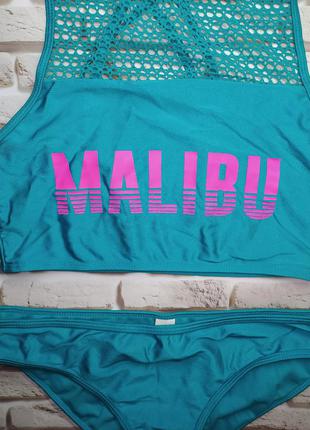Malibu яскравий купальник для відпочинку та спорту топ плавки2 фото