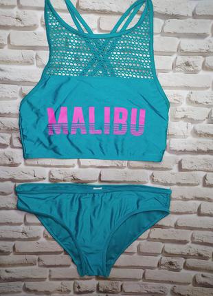 Malibu яскравий купальник для відпочинку та спорту топ плавки6 фото