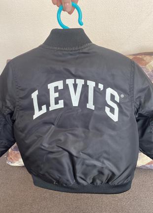 Крутая куртка на мальчика levi’s оригинал !2 фото