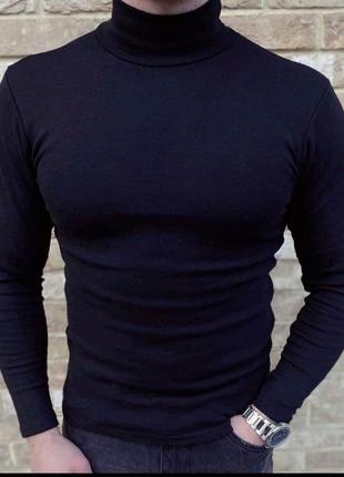 Темно синя водолазка всередині начос,для мужчин та підлітків