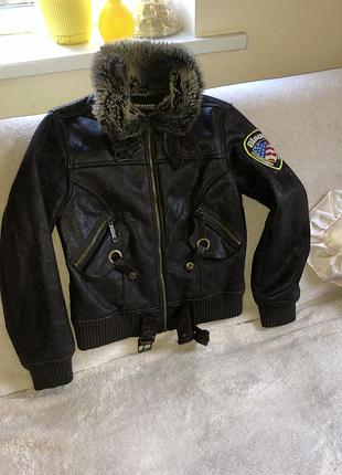 Дубленка хлопчача