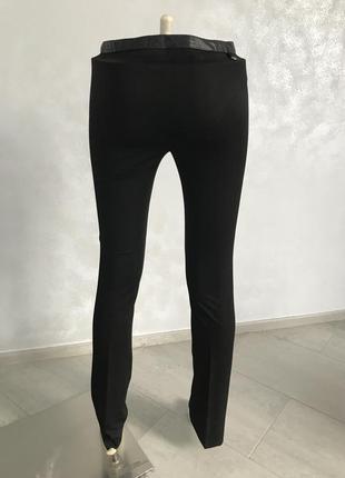 Trussardi черные классические брюки 42-44 оригинал4 фото