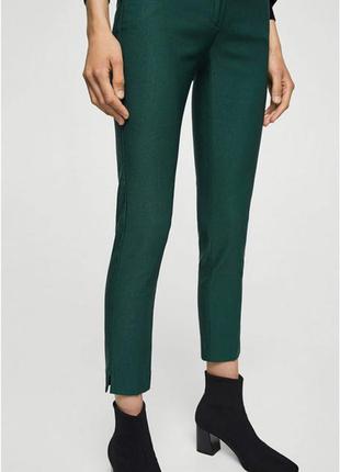 Зеленые брюки1 фото