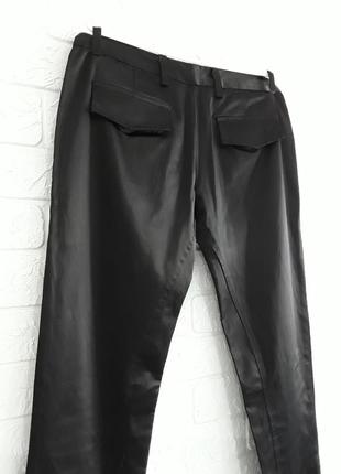 Шикарные брюки  зауженного кроя (ткань под атлас )4 фото