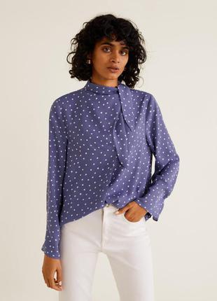 Новая красивая стильная блузка блуза mango2 фото