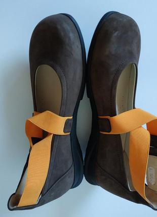 Кожаные женские туфли швейцария 40 р на широкую ножку9 фото