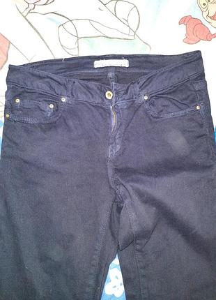 Штаны джинсн синии скинни