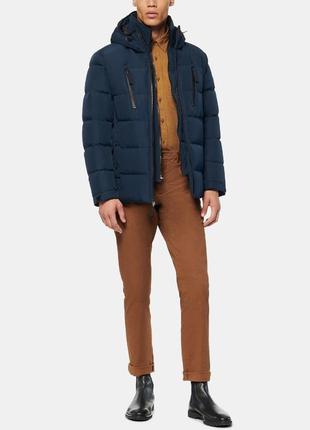 Marc new york montrose men's down filled mid length puffer jacket куртка пуховик s4 фото