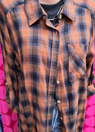 Сорочка в клітку