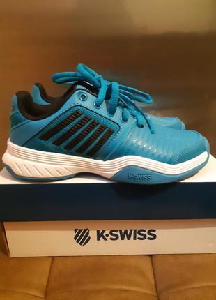 Новые фирменные кроссовки k-swiss р-р37(23.5см), 37.5(24см) оригинал