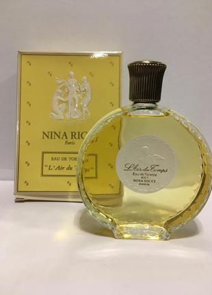 Флакон lalique nina ricci l’air du temps  100 ml винтаж оригинал редкость