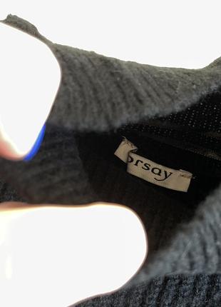 Чёрный свитер orsay3 фото