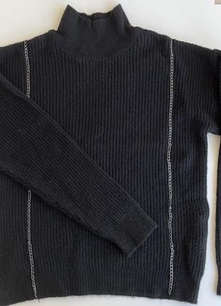 Чорний светр orsay2 фото