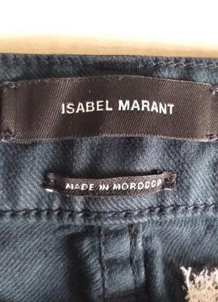 Isabel marant  расшитые джинсы3 фото