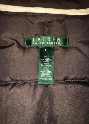 Luxury брендовая женская куртка пуховик lauren ralph lauren оригинал5 фото