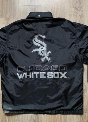 Винтажная бейсбольная куртка chicago white sox2 фото