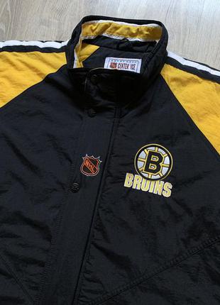 Мужская винтажная зимняя куртка starter boston bruins3 фото