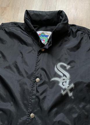Винтажная бейсбольная куртка chicago white sox3 фото