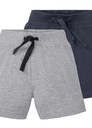 Комплект хлопковых шорт для мальчика lupilu