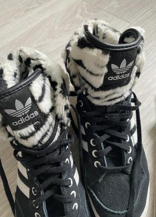 Теплі кеди черевики adidas4 фото