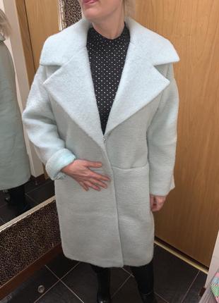 М'ятна пальто шерстяне пальто жіноче пальто тепле пальто зимове пальто