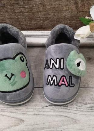 Плюшеві тапочки