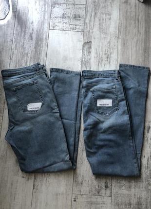 Зауженные джинсы цветочный принт4 фото