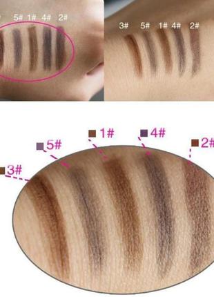 Автоматичний олівець для брів з щіточкою etude house drawing eye brow #7 light brown3 фото