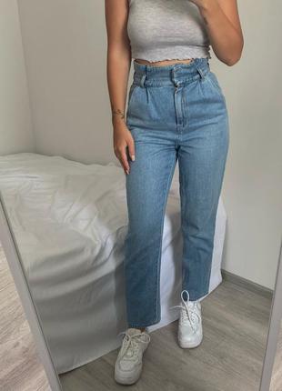 Mom jeans джинсы h&m3 фото