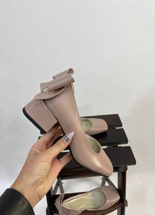 Ексклюзивні туфлі з натуральної італійської шкіри8 фото